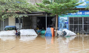 Cảnh báo ngập úng nhiều khu vực do mưa lớn, lũ trên các sông lên nhanh