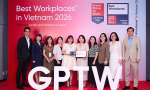 Amway Việt Nam hai năm liên tiếp đứng Top nơi làm việc xuất sắc hàng đầu Việt Nam 2026