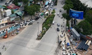 Hà Nội điều chỉnh tổ chức giao thông phạm vi nút giao La Thành-Nguyễn Chí Thanh