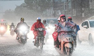 Miền Bắc sắp đón một đợt mưa rất lớn từ đầu tuần tới