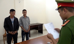 Hai người đàn ông sản xuất hơn 14 tấn phân bón, thuốc bảo vệ thực vật giả