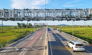 Từ 20h ngày 15/7, 5 dự án cao tốc Bắc - Nam đoạn Bãi Vọt - Cam Lộ thu phí