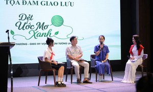 Bỏ điện thoại, rời màn hình ti vi, bạn nhỏ dệt ước mơ xanh làm thiện nguyện dịp hè
