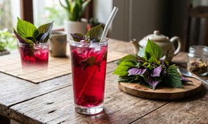 Uống quá nhiều nước lá tía tô có thể gây bất lợi gì?
