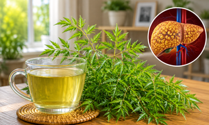 Người bị gan nhiễm mỡ uống nước lá đinh lăng có tốt không?