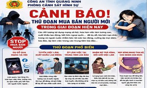 Cảnh báo nhiều thủ đoạn mới của tội phạm mua bán người