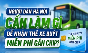 Người dân Hà Nội cần làm gì để nhận thẻ xe buýt miễn phí?