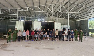Khởi tố 18 người liên quan vụ vận chuyển hơn 5,3 tấn chân giò lợn đông lạnh qua biên giới