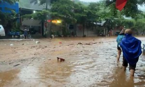 6 tỉnh thành là tâm điểm của mưa lớn, lũ trên các sông miền Bắc dâng cao