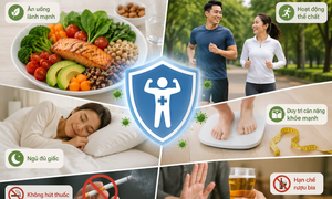 10 thói quen tăng sức đề kháng, hỗ trợ hệ miễn dịch khỏe mạnh