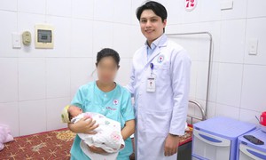 Ca nhau cài răng lược hiếm gặp ở sản phụ chưa từng mổ lấy thai