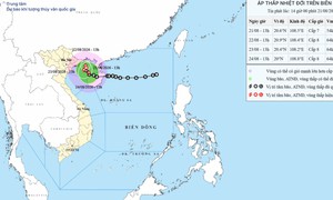 Khi nào áp thấp nhiệt đới mạnh lên thành bão?