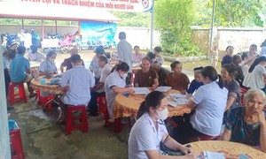Tăng cường thực hiện chính sách BHYT, chăm sóc sức khỏe đồng bào dân tộc