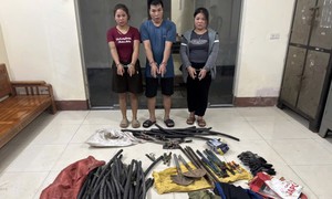 Khởi tố 5 người liên quan vụ trộm dây cáp điện