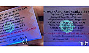 Mua bán xe qua mạng: Cẩn thận giấy tờ giả được 'phù phép' bằng AI