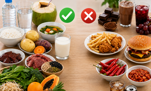 Sốt xuất huyết nên ăn gì, kiêng gì để hỗ trợ hồi phục?