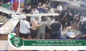 Nhóm côn đồ trêu ghẹo cô gái, hành hung bạn trai trong quán ăn khiến nhiều người phẫn nộ