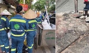 Sau phản ánh của Báo Sức khoẻ và Đời sống, chính quyền phường Tây Hồ vào cuộc