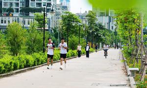 Công viên An Hòa đổi mới diện mạo, người dân hào hứng tập thể dục
