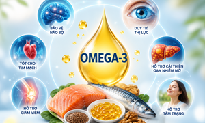 Không chỉ tốt cho tim, omega-3 còn mang lại 6 lợi ích ít người biết