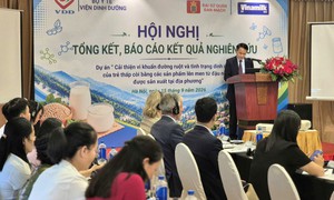 Cải thiện tình trạng dinh dưỡng cho trẻ em trong giai đoạn ‘cửa sổ vàng’