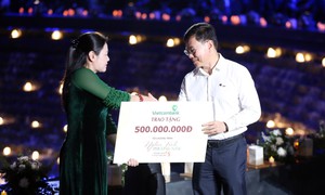 Vietcombank trao tặng 500 triệu đồng cho trẻ em khó khăn do Covid-19