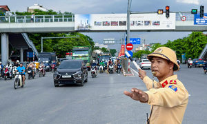 Hà Nội hạn chế xe tải trọng lớn qua hai nút giao trọng điểm