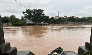 Lũ trên sông Đồng Nai dâng cao, nhiều khu vực nguy cơ ngập lụt