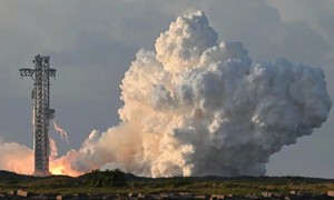 Tên lửa Starship của SpaceX lần đầu đạt quỹ đạo dù động cơ gặp sự cố