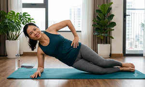 6 tư thế yoga dễ bắt đầu dành cho người có vòng eo lớn, ít vận động