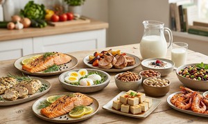 10 thực phẩm giàu protein giúp người trên 50 tuổi giữ cơ, giảm mỡ