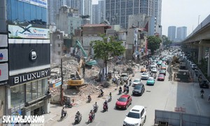 Công trình xây dựng không che chắn có thể bị phạt đến 25 triệu đồng