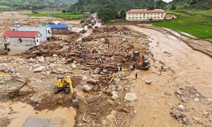 Cảnh báo lũ quét, sạt lở đất ở 3 tỉnh miền Trung