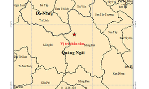 Liên tiếp động đất ở Đà Nẵng, Quảng Ngãi