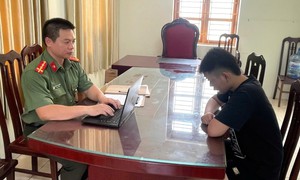 Xử lý nam thanh niên đăng tải thông tin kích động bạo lực lên Tiktok để câu view