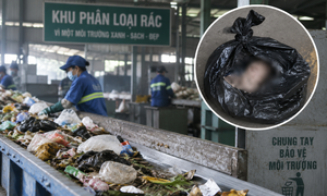 Phát hiện thi thể trẻ sơ sinh trong túi nilon tại khu xử lý rác