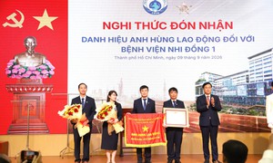 70 năm Bệnh viện Nhi đồng 1: Một bệnh viện, hai lần Anh hùng