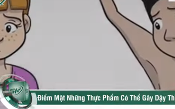 Những thực phẩm c&#243; thể g&#226;y dậy th&#236; sớm ở trẻ