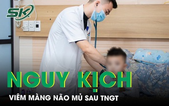 Nguy kịch do vi&#234;m m&#224;ng n&#227;o mủ sau tai nạn giao th&#244;ng