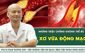 Xơ vữa động mạch: Những triệu chứng kh&#244;ng thể bỏ qua