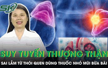 Suy tuyến thượng thận do th&#243;i quen d&#249;ng thuốc nhỏ mũi bừa b&#227;i