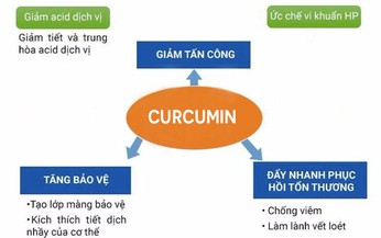 Tại sao người bệnh dạ d&#224;y n&#234;n sử dụng curcumin để tăng cường miễn dịch