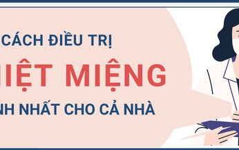 C&#225;ch điều trị nhiệt miệng nhanh cho cả nh&#224;