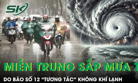 B&#227;o số 12 Fengshen “tương t&#225;c” với kh&#244;ng kh&#237; lạnh, miền Trung c&#243; thể hứng đợt mưa lớn diện rộng