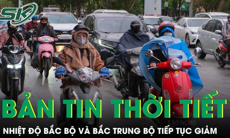Kh&#244;ng kh&#237; lạnh mạnh th&#234;m khiến nhiệt độ Bắc Bộ v&#224; Bắc Trung Bộ tiếp tục giảm