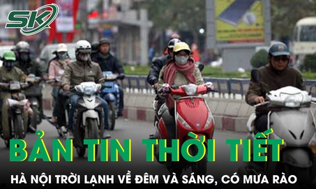 H&#224; Nội trời lạnh về đ&#234;m v&#224; s&#225;ng, một số nơi c&#243; mưa r&#224;o