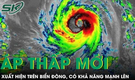 Biển Đông lại đón thêm áp thấp mới, nguy cơ thành áp thấp nhiệt đới