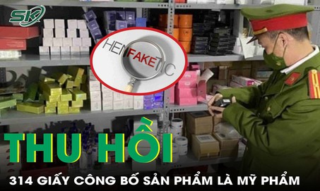 Sở Y tế tỉnh An Giang thu hồi 314 giấy công bố sản phẩm là mỹ phẩm