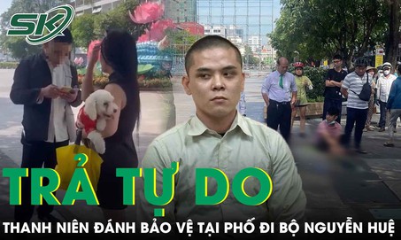 Thanh niên đánh bảo vệ ở phố đi bộ Nguyễn Huệ được trả tự do ngay tại tòa