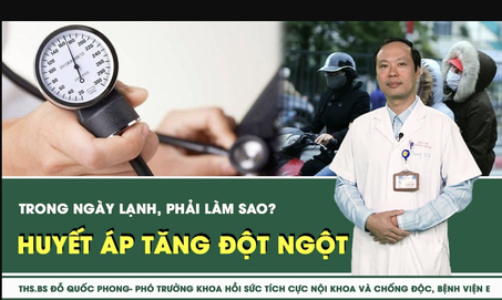 [LIVE] Huyết áp tăng đột ngột trong ngày lạnh, phải làm sao? 